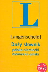 Duży słownik polsko-niemiecki niemiecko-polski
