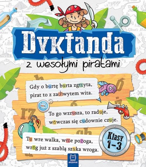 Dyktanda z wesołymi piratami Klasy 1-3