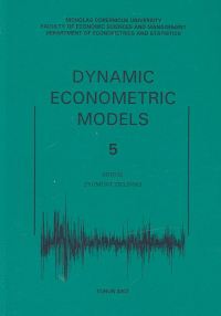 Dynamic Econometric Models tom 5