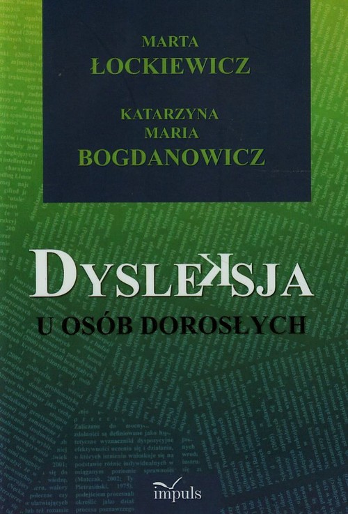 Dysleksja u osób dorosłych