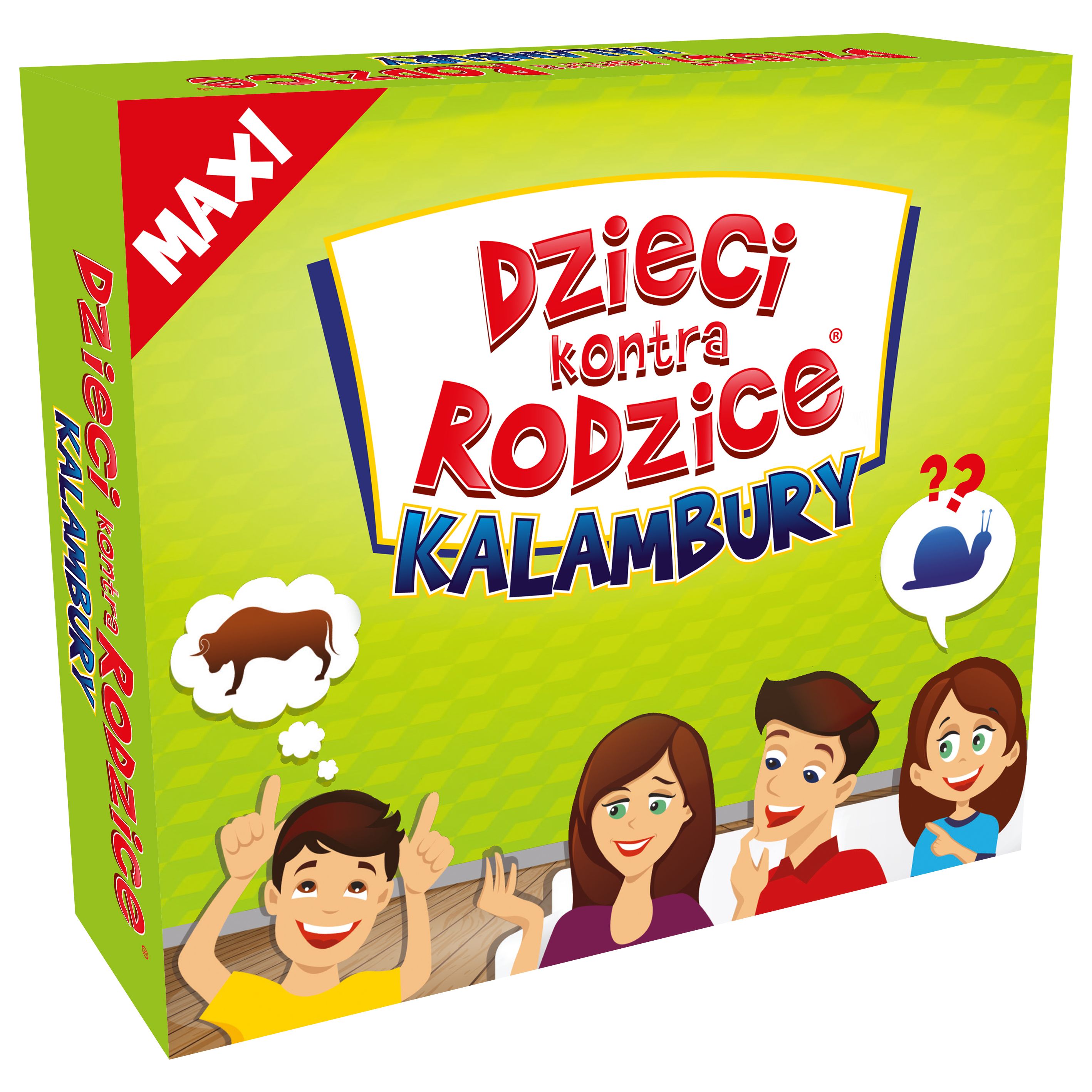 Dzieci kontra Rodzice Kalambury Maxi