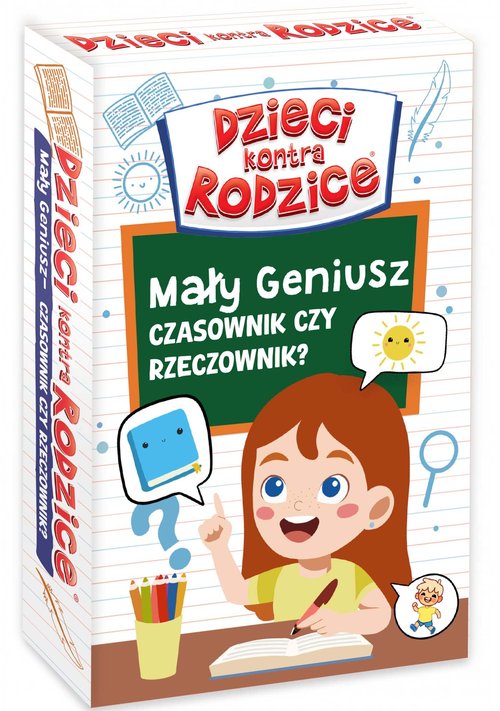 Dzieci kontra Rodzice Mały Geniusz Czasownik czy Rzeczownik?