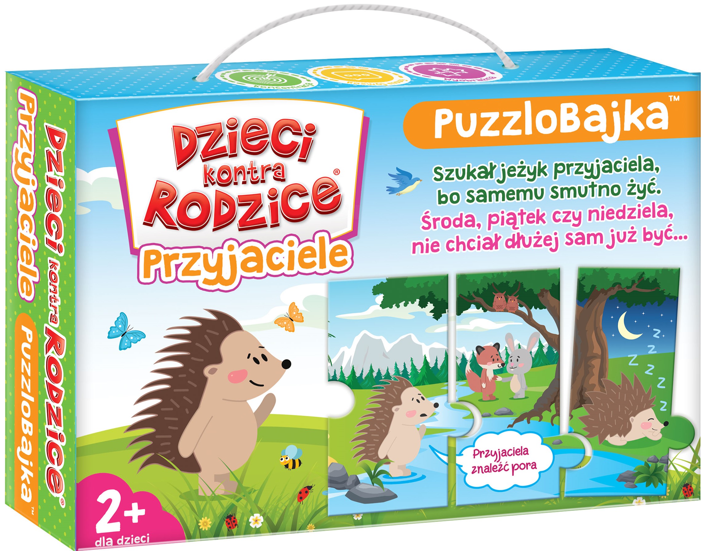 Dzieci kontra rodzice Puzzlobajka Przyjaciele
