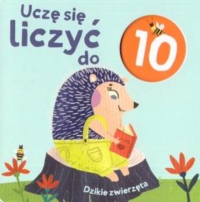 Dziekie zwierzęta. Uczę się liczyć do 10. Kosteczka z dziurką