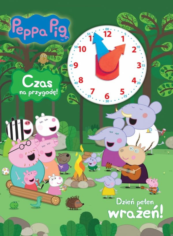 Dzień pełen wrażeń Świnka Peppa czas na przygodę
