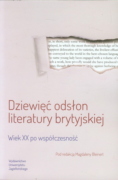 Dziewięć odsłon literatury brytyjskiej