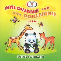 Dzikie zwierzęta Malowanie doklejanie