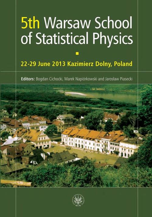 EBOOK 5th Warsaw School of Statistical Physics