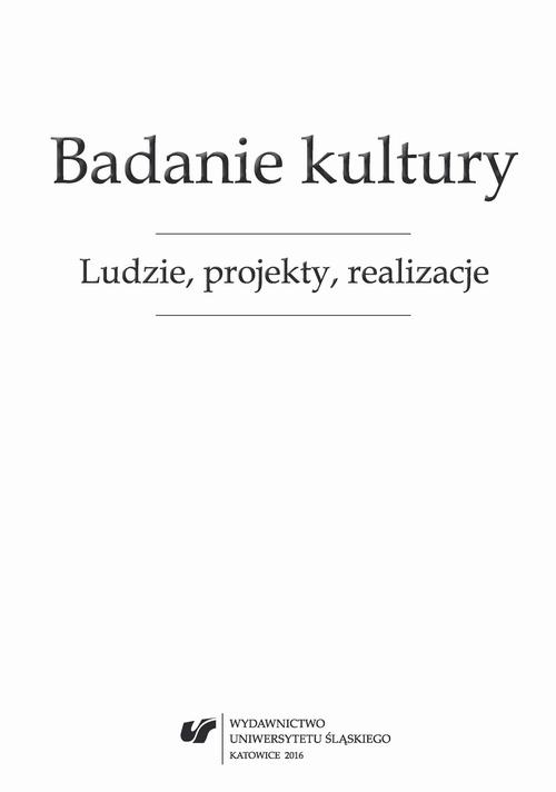 EBOOK Badanie kultury