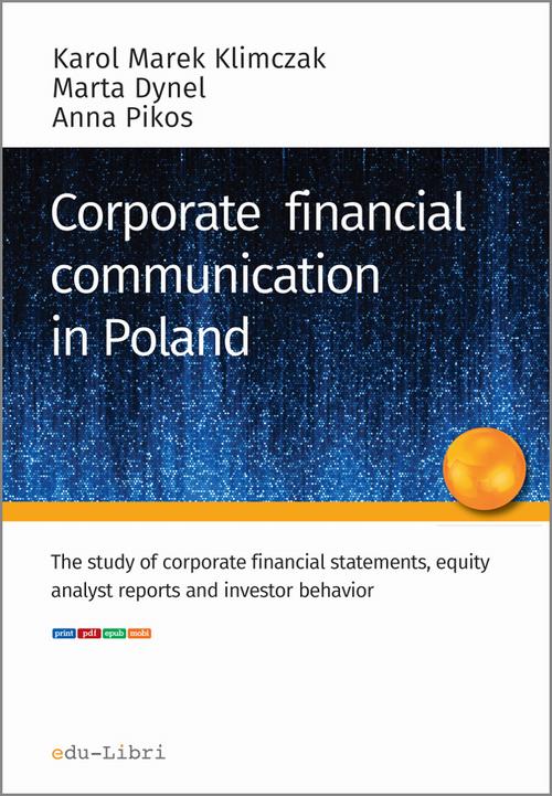 EBOOK Corporate financial communication in Poland