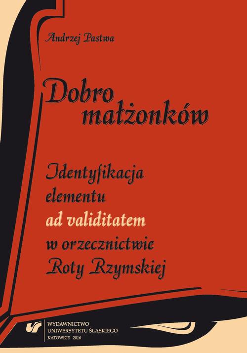 EBOOK Dobro małżonków