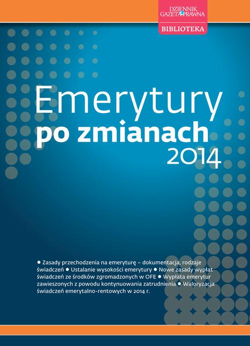 EBOOK Emerytury po zmianach 2014