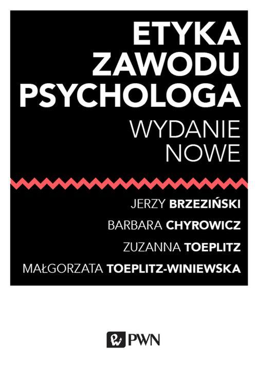 EBOOK Etyka zawodu psychologa