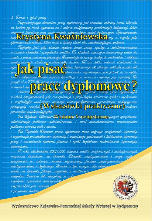 EBOOK Jak pisać prace dyplomowe. Wskazówki praktyczne