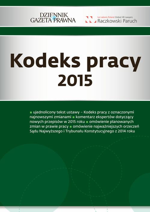 EBOOK Kodeks pracy 2015