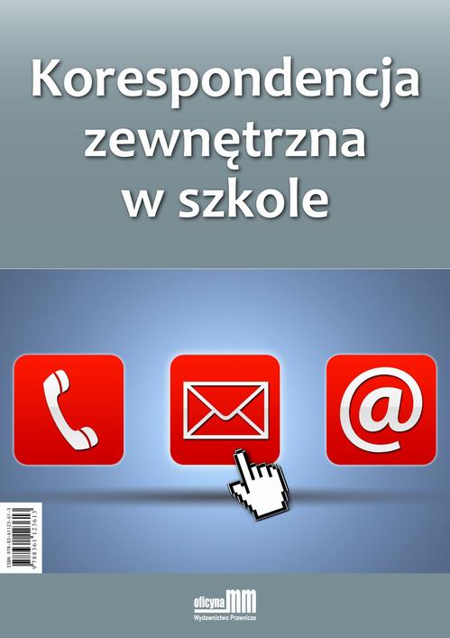EBOOK Korespondencja zewnętrzna w szkole