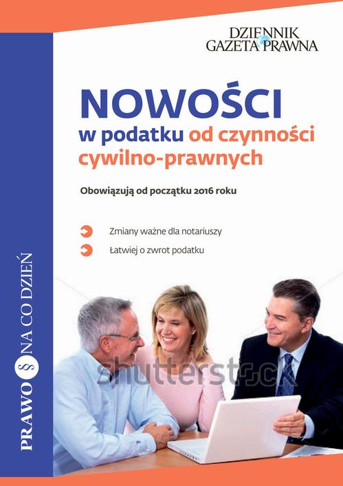 EBOOK Nowości w podatku od czynności cywilno-prawnych