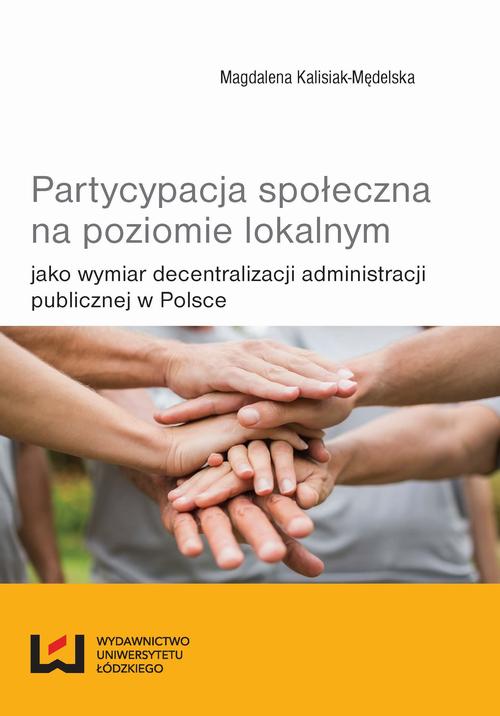 EBOOK Partycypacja społeczna na poziomie lokalnym