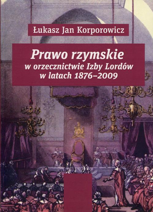 EBOOK Prawo rzymskie w orzecznictwie Izby Lordów