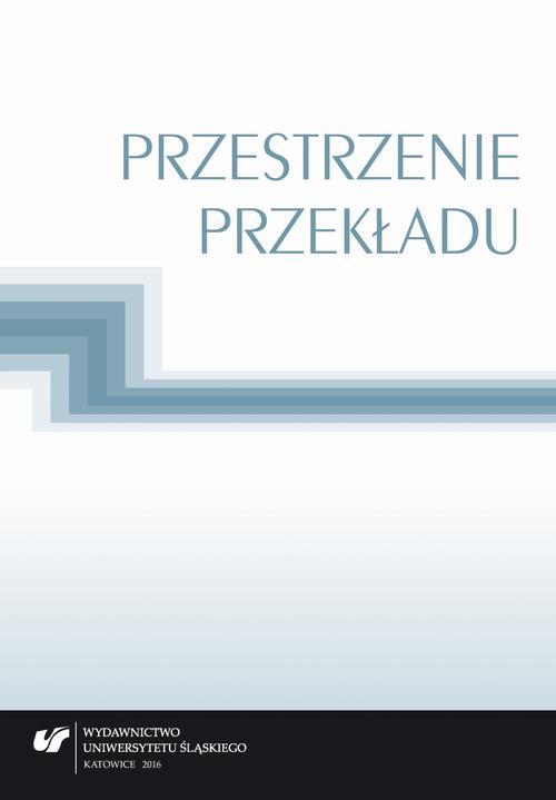 EBOOK Przestrzenie przekładu