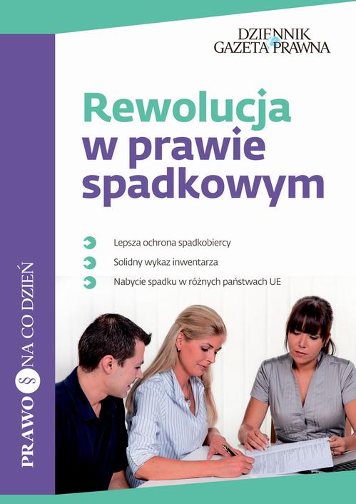 EBOOK Rewolucja w prawie spadkowym