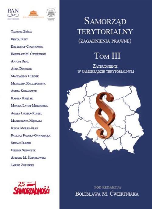 EBOOK Samorząd terytorialny (zagadnienia prawne) Tom III