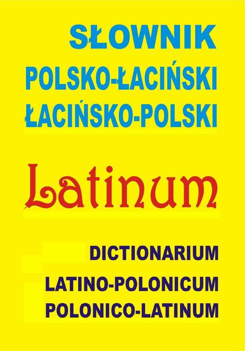 EBOOK Słownik polsko-łaciński • łacińsko-polski
