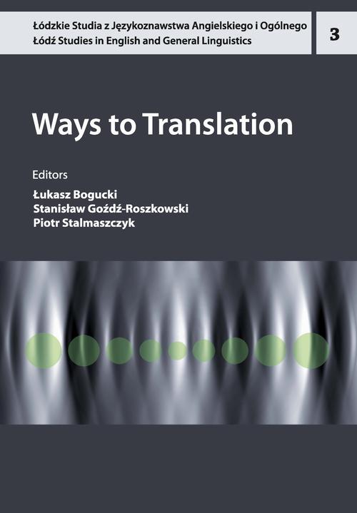 EBOOK Ways to Translation