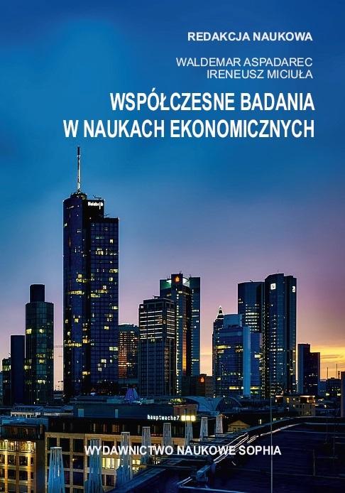 EBOOK Współczesne badania w naukach ekonomicznych