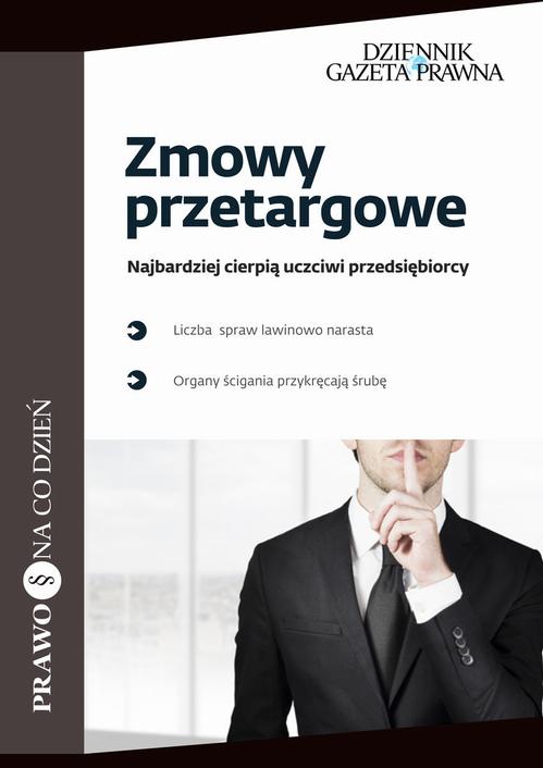 EBOOK Zmowy przetargowe Najbardziej cierpią uczciwi przedsiębiorcy