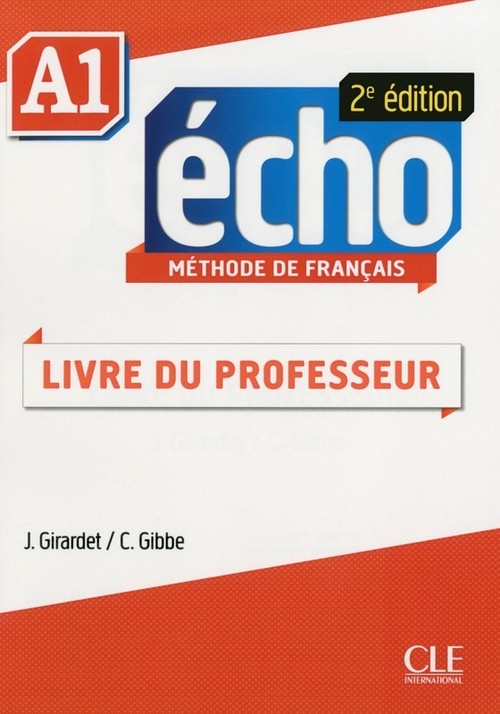Echo A1 Livre du professeur