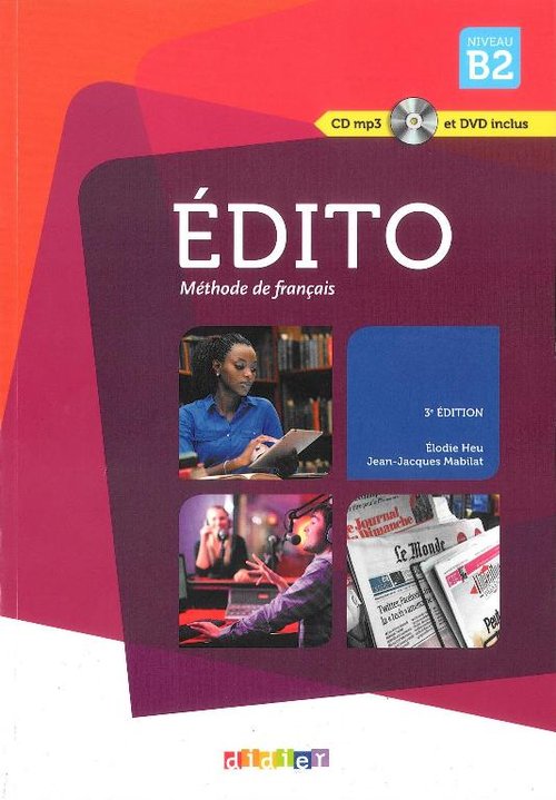Edito Nouveau B2 Podręcznik + CD i DVD