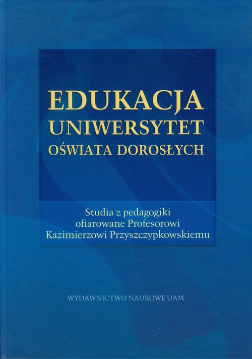 Edukacja Uniwersytet Oświata Dorosłych