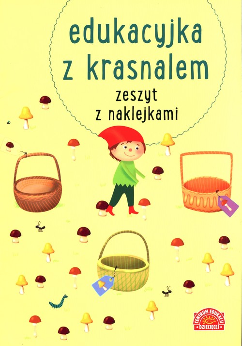 Edukacyjka z krasnalem Zeszyt z naklejkami