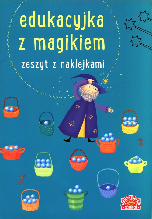 Edukacyjka z magikiem Zeszyt z naklejkami