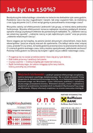 Efektywność osobista. Zarządzanie sobą i innymi w czasie. eBook