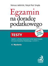 Egzamin na doradcę podatkowego Testy