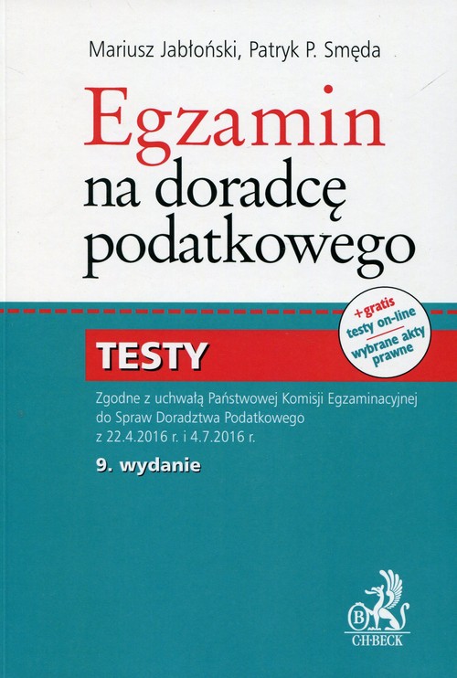 Egzamin na doradcę podatkowego Testy