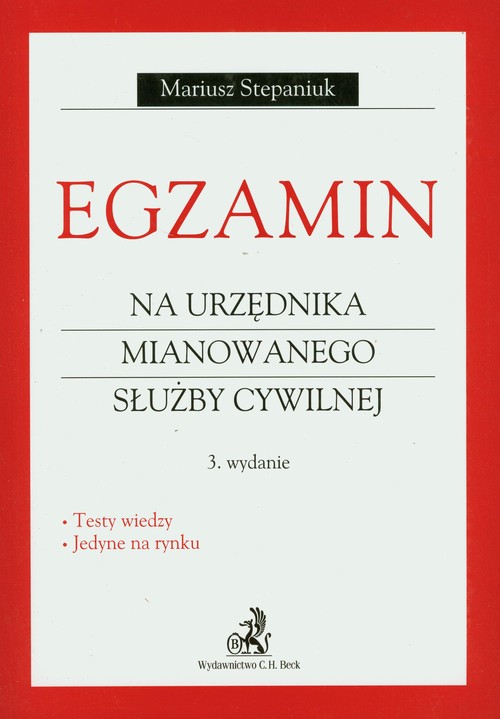 Egzamin na urzędnika mianowanego służby cywilnej