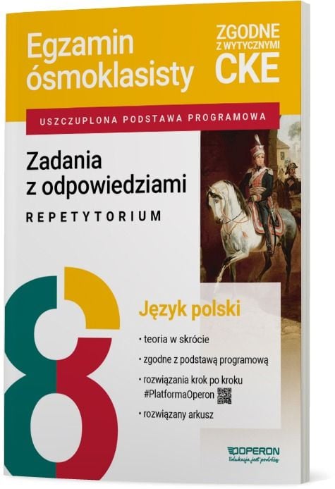 Egzamin ósmoklasisty 2026 Język polski Zadania z odpowiedziami Repetytorium