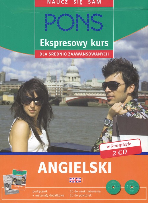 Ekspresowy kurs dla średnio zaawansowanych (zawiera płytę CD) - angielski