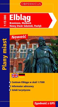 Elbląg, Braniewo, Malbork, Nowy Dwór Gdański, Pasłęk plany miast