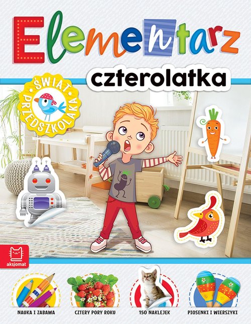 Elementarz czterolatka Świat przedszkolaka
