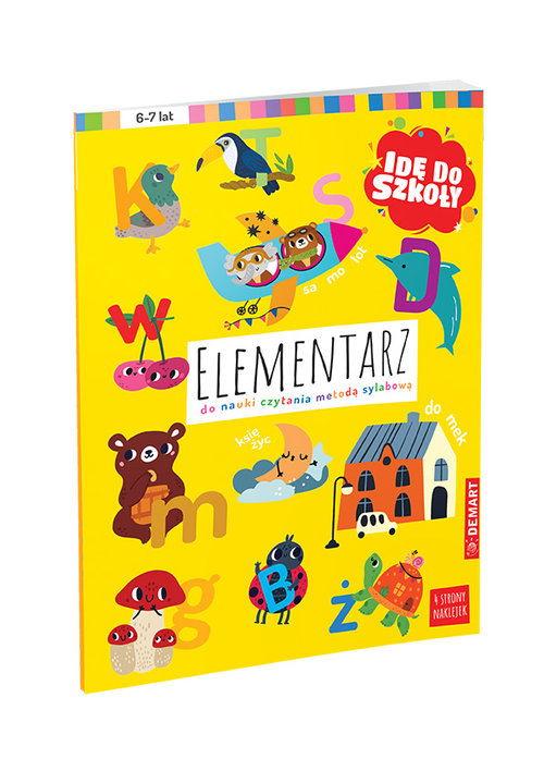 Elementarz do nauki czytania metodą sylabową;  seria Idę do szkoły