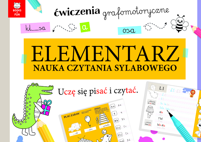 Elementarz nauka czytania sylabowego