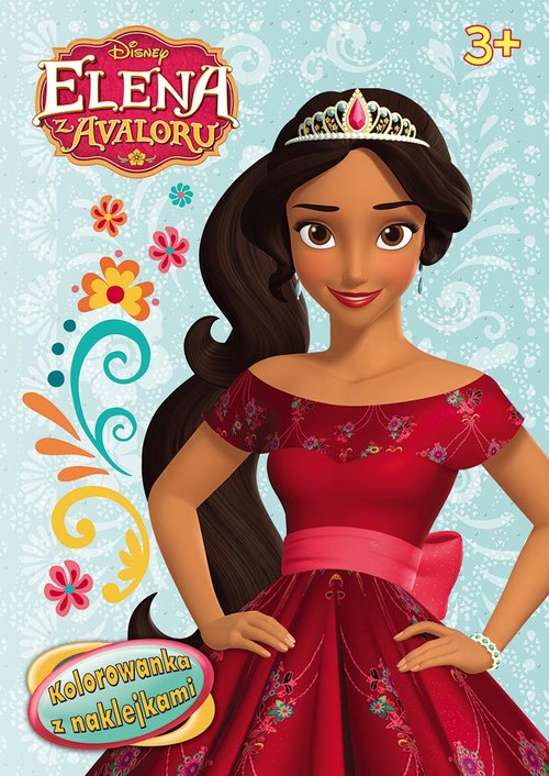 Elena z Avaloru Kolorowanka z naklejkami