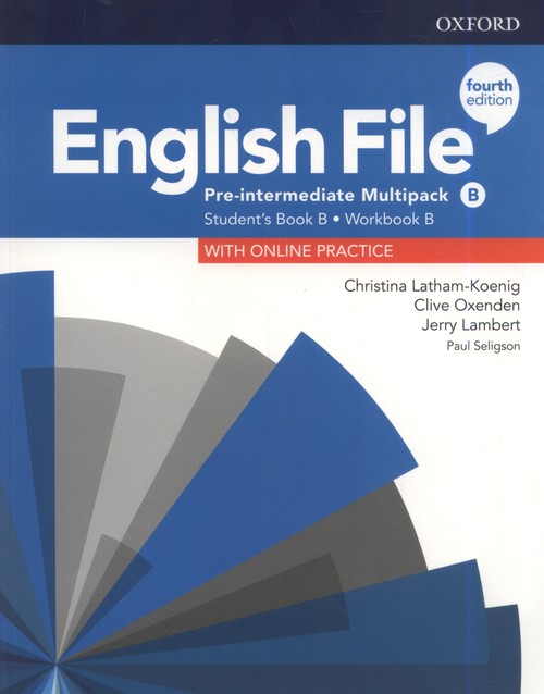 English File 4E Pre-Intermediate Multipack B +Online practice