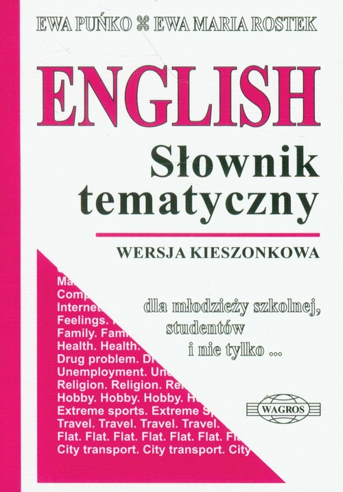 English Słownik tematyczny wersja kieszonkowa