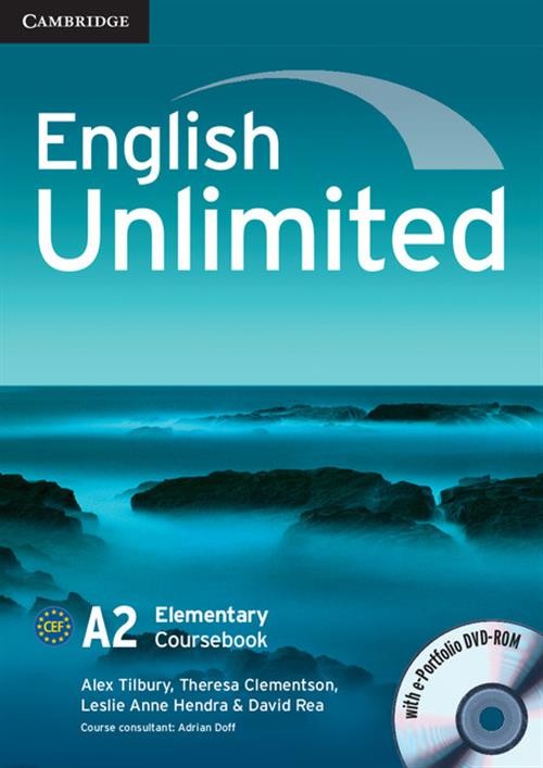 English Unlimited Elementary Coursebook with e-Portfolio DVD-ROM