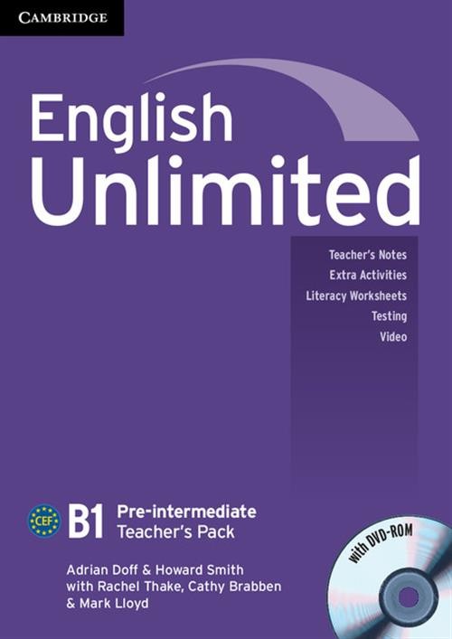 English Unlimited Pre-intermediate Teacher's Pack + DVD